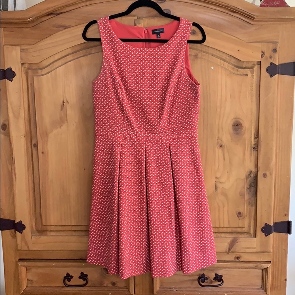 👗 DRESS SLEEVELESS RED  W/ POCKETS by THE LIMITED